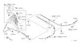 Diagram for 2005 Nissan Murano Parking Brake Cable - 36530-CA000