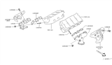 Diagram for 2004 Nissan Murano Exhaust Heat Shield - 16590-CA010