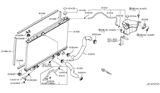 Diagram for 2003 Nissan Murano Radiator - 21460-CA010