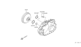 Diagram for 2004 Nissan Murano Torque Converter - 31100-1XD02