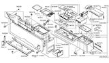 Diagram for Nissan Murano Shift Indicator - 96944-CA00A