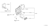 Diagram for 2007 Nissan Murano Brake Pedal - 46501-CB800