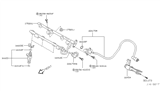 Diagram for 2007 Nissan Murano Fuel Injector - 16600-CD70A