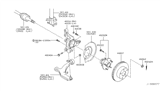 Diagram for 2003 Nissan Murano Wheel Hub - 40202-CA000