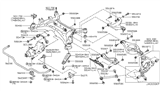 Diagram for 2005 Nissan Murano Lateral Link - 551A0-CC40C