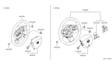 Diagram for 2007 Nissan Murano Air Bag - K851M-CC22C