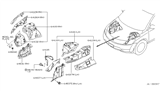 Diagram for 2005 Nissan Murano Wheelhouse - 64839-CB000