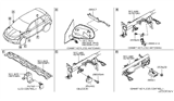 Diagram for 2005 Nissan Murano Antenna - 285E7-CB800