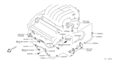 Diagram for 2003 Nissan Murano Thermostat Housing - 14053-CN100