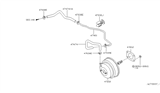 Diagram for Nissan Murano Brake Booster Vacuum Hose - 47474-CA000