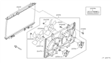 Diagram for 2004 Nissan Murano Fan Blade - 21486-CA010