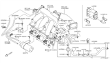 Diagram for 2005 Nissan Murano Vapor Canister - 14950-CA000