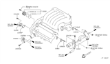 Diagram for Nissan Thermostat - 21200-8J10B