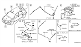 Diagram for 2007 Nissan Murano Antenna - 28208-CA00B