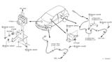 Diagram for Nissan Murano ABS Sensor - 47901-CA000