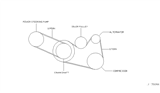 Diagram for Nissan Murano Serpentine Belt - 11720-VC200