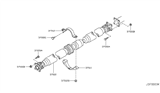 Diagram for 2003 Nissan Murano Drive Shaft - 37000-CA000