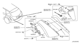 Diagram for 2007 Nissan Murano Tail Light - 26550-CC20A
