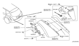 Diagram for Nissan Murano Light Socket - 26551-CA000