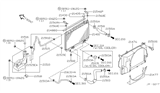 Diagram for 2005 Nissan Murano Radiator Cap - 21430-79901