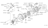 Diagram for 2003 Nissan Pathfinder Clutch Fork - 30531-12U10