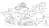 Diagram for 1992 Nissan Pathfinder Washer Pump - 28921-50Y00