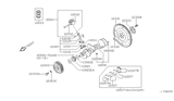 Diagram for 2004 Nissan Pathfinder Crankshaft Pulley - 12303-AL501