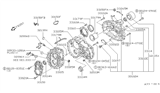 Diagram for 2001 Nissan Frontier Transfer Case Seal - 33111-46G00