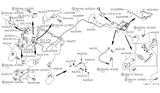 Diagram for 2000 Nissan Pathfinder Brake Line - 46242-5W405