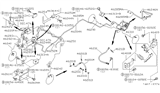 Diagram for 1999 Nissan Pathfinder Brake Line - 46290-2W100