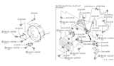 Diagram for 1999 Nissan Pathfinder Oil Cooler Hose - 21633-0W011