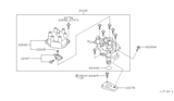 Diagram for Nissan Pathfinder Distributor - 22100-1W601