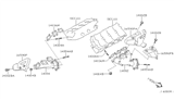 Diagram for 2002 Nissan Pathfinder Exhaust Heat Shield - 16590-2W600