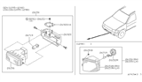 Diagram for 1997 Nissan Pathfinder Fog Light - 26150-0W025