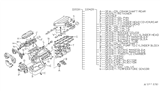 Diagram for 1997 Nissan Pathfinder Cylinder Head Gasket - 10101-0W026