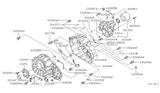 Diagram for Nissan Hardbody Pickup (D21U) Transfer Case Seal - 33140-33G02