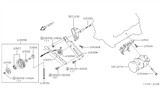 Diagram for Nissan Pathfinder Timing Belt Idler Pulley - 11923-0W000