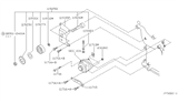 Diagram for Nissan Pathfinder A/C Idler Pulley - 11925-4P100