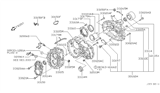 Diagram for 2003 Nissan Pathfinder Transfer Case Seal - 33111-01J00