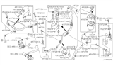 Diagram for Nissan Pathfinder Power Steering Reservoir - 49180-2W100