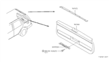 Diagram for 2002 Nissan Pathfinder Door Handle - 90940-5W902