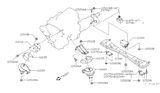 Diagram for 2002 Nissan Pathfinder Motor And Transmission Mount - 11220-1W300