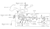 Diagram for Nissan Throttle Position Sensor - 22620-4M500