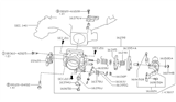 Diagram for 2000 Nissan Pathfinder Throttle Body - 16118-1W610