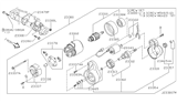 Diagram for 2000 Nissan Pathfinder Starter Brush - 23378-9E010