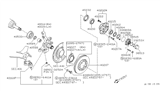 Diagram for Nissan Pathfinder Brake Disc - 40206-1W600