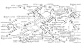 Diagram for Nissan Pathfinder Exhaust Hanger - 20723-1W000