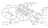 Diagram for 2000 Nissan Pathfinder Control Arm - 54500-0W001