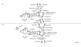 Diagram for 2000 Nissan Pathfinder Exhaust Heat Shield - 20853-4W005