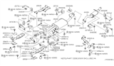 Diagram for 2004 Nissan Pathfinder Tail Pipe - 20100-5W015